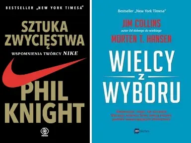 Wielcy z wyboru + Sztuka zwycięstwa PAKIET 2 - Jim Collins, Morten Hansen, Dorota Gasper