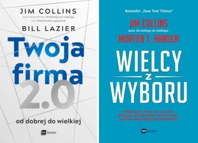 Wielcy z wyboru + Twoja firma 2.0 PAKIET 2 - Jim Collins, Morten Hansen, Dorota Gasper