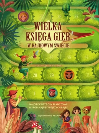 Wielka księga gier w bajkowym świecie - Anna Lang, Maciejka Mazan