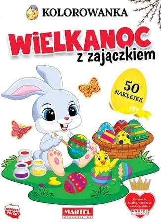 Wielkanoc z zajączkiem z naklejkami - Hubert Włodarczyk