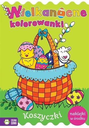 Wielkanocne kolorowanki. Koszyczki - Zuzanna Tomasiak