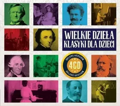 Wielkie Dzieła klasyki dla dzieci (4CD) - praca zbiorowa