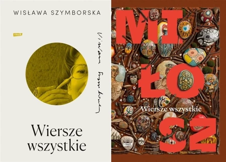 Wiersze wszystkie + Wiersze wszystkie PAKIET 2, Szymborska Miłosz - Wisława Szymborska