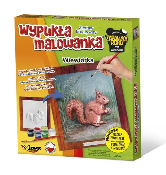 Wiewiórka wypukła malowanka - Mirage Hobby