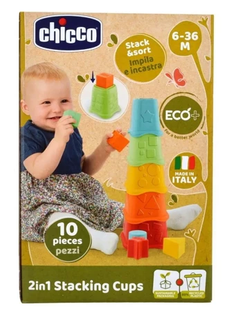 Wieża 2w1 kubeczki Eco+ - Chicco