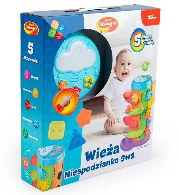 Wieża Niespodzianka 5w1 - Dumel