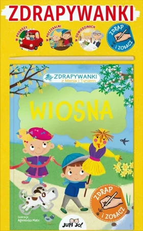 Wiosna. Zdrapywanki z Manią i Tyniem - Magdalena Młodnicka