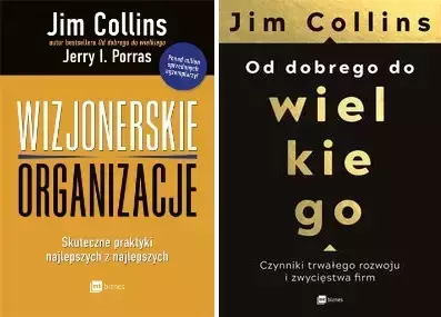 Wizjonerskie organizacje + Od dobrego do wielkiego - Jim Collins, Marcin Wąsiel