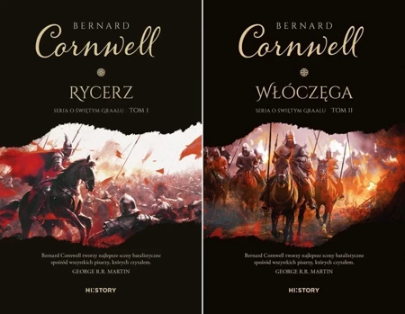 Włóczęga + Rycerz PAKIET t. 1 i 2 Bernard Cornwell - Bernard Cornwell