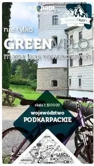 Województwo podkarpackie. Mapa tras rowerowych - praca zbiorowa