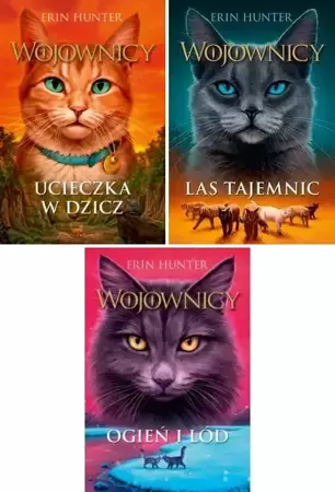 Wojownicy. Tom 1-3, Erin Hunter - Erin Hunter