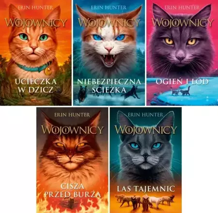 Wojownicy. Tom 1-5, Erin Hunter - Erin Hunter