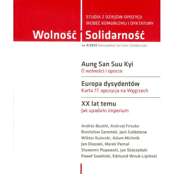 Wolność i Solidarność. 3/2012 - PRACA ZBIOROWA