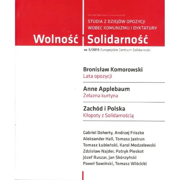 Wolność i Solidarność. 5/2013 - PRACA ZBIOROWA