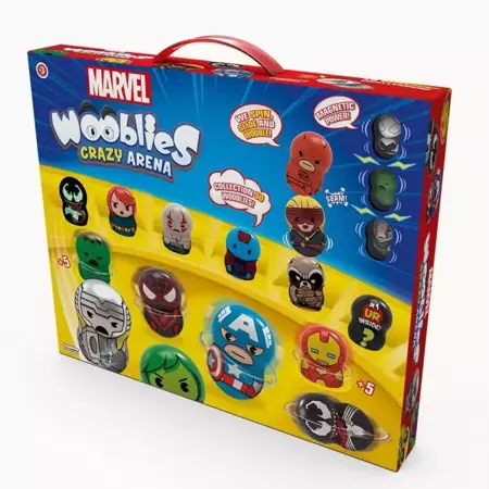 Wooblies Marvel Crazy Arena - TM Toys