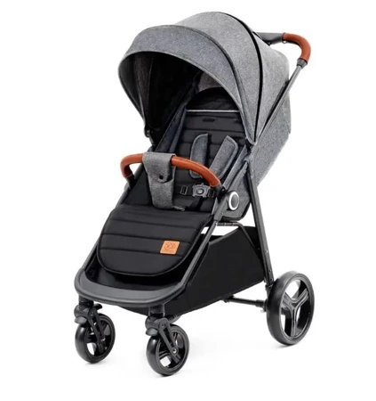 Wózek spacerowy GRANDE PLUS GREY - Kinderkraft