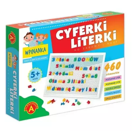 Wpinanka - Cyferki i Literki ALEX - Alexander