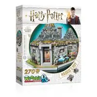 Wrebbit 3D Puzzle Harry Potter Hagrid's Hut 270 - Wrebbit Puzzles