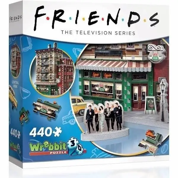 Wrebbit Puzzle 3D 440 el Przyjaciele Central Perk - Tactic