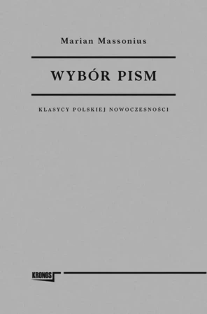 Wybór pism - Marian Massonius