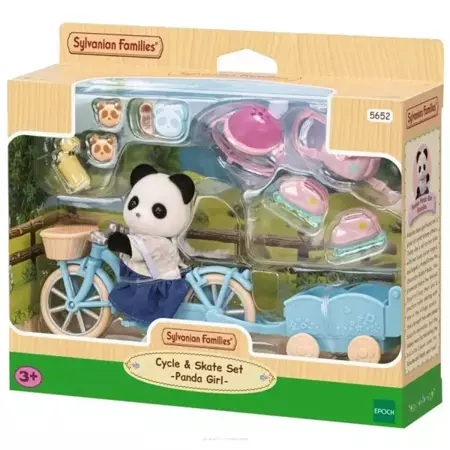 Wycieczka rowerowa misia Pandy zestaw z figurką - Sylvanian Families