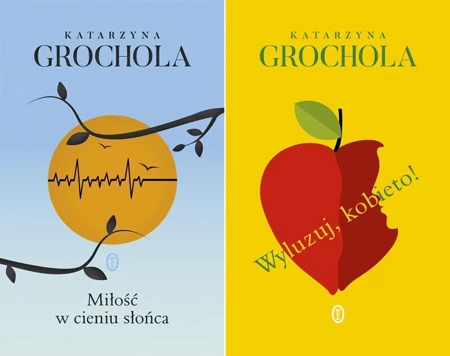 Wyluzuj, kobieto! + Miłość w cieniu słońca Katarzyna Grochola PAKIET - Katarzyna Grochola