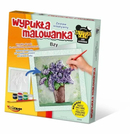 Wypukła Malowanka Kwiaty - Bzy - Mirage Hobby