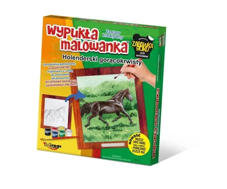 Wypukła malowanka Konie - Holenderski - Mirage Hobby