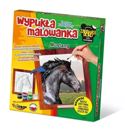 Wypukła malowanka Konie - Mustang - Mirage Hobby