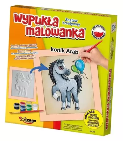 Wypukła malowanka Konik Arab - Mirage Hobby