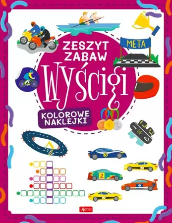 Wyścigi. Zeszyt zabaw - Justyna Tkocz