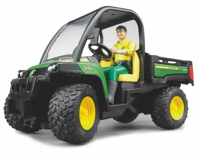 Wywrotka John Deere Gator 855D z kierowcą - Bruder