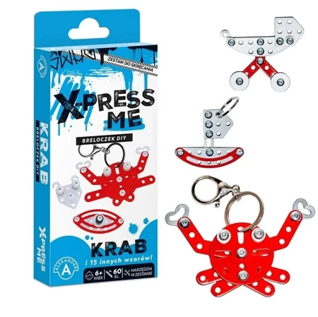 X-press Me brelok DIY krab ALEX - Alexander