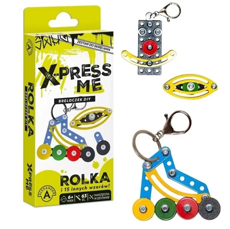 X-press Me brelok DIY rolka ALEX - Alexander