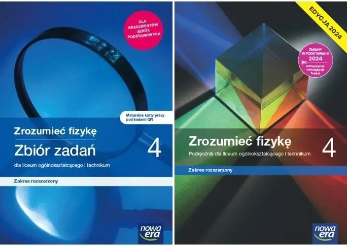 ZROZUMIEĆ FIZYKĘ 4 PODRĘCZNIK + ZBIÓR ZADAŃ ZAKRES ROZSZERZONY 2024 LO - Bogdan Mendel, Janusz Mendel, Teresa Stolecka, El