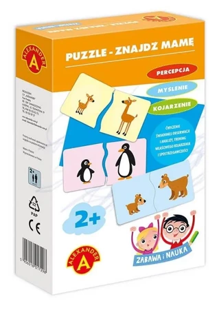 Zabawa i Nauka - Puzzle Znajdź mamę ALEX - Alexander