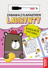 Zabawa z flamastrem. Labirynty - Katarzyna Salamon