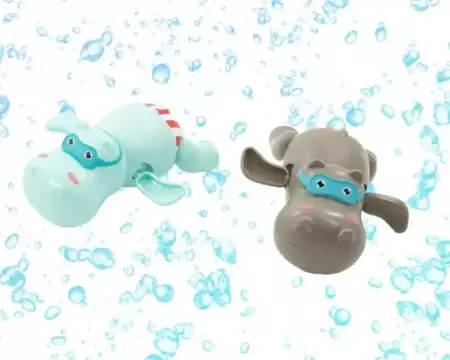 Zabawka do kąpieli, pływający hipopotam - Icom