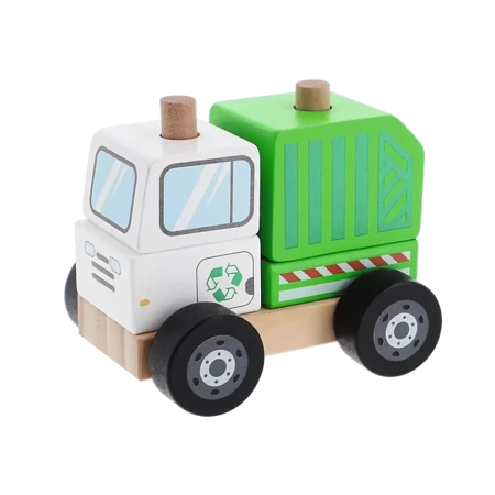Zabawka drewniana Garbage truck 61764 - Trefl PAP