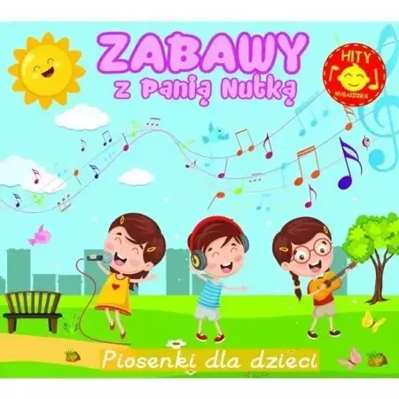 Zabawy z Panią Nutką. Piosenki dla dzieci CD - praca zbiorowa