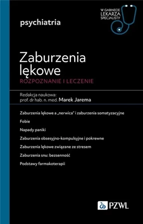 Zaburzenia lękowe. Diagnozowane i leczenie - Marek Jarema