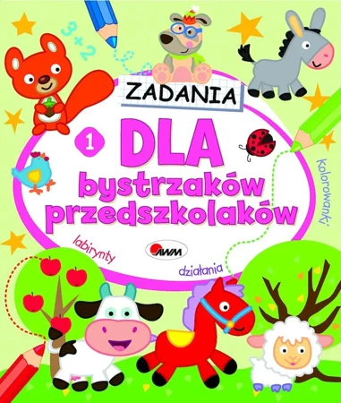 Zadania. Dla bystrzaków przedszkolaków 1 - Jolanta Czarnecka