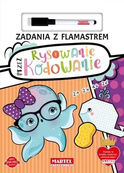 Zadania z flamastrem. Rysowanie przez kodowanie - praca zbiorowa