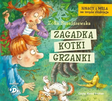 Zagadka kotki Grzanki audiobook - Zofia Staniszewska, Kamil Pruban