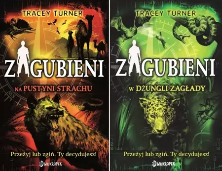 Zagubieni na pustyni strachu / w dżungli zagłady - Tracey Turner