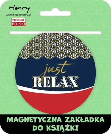 Zakładka magnetyczna kulka 2 granatowy - Henry