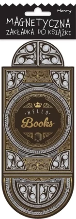 Zakładka magnetyczna owal Hello Books - Henry