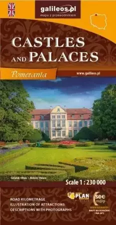 Zamki i pałace w. Pomorskiego w.angielska - praca zbiorowa