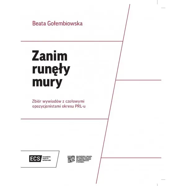 Zanim runęły mury. Zbiór wywiadów z czołowymi opozycjonistami okresu PRL-u - BEATA GOŁEMBIOWSKA