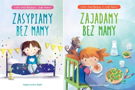 Zasypiamy bez mamy + Zajadamy bez mamy PAKIET Clara Mas Bassas, Judi Abbot - Clara Bassas Mas